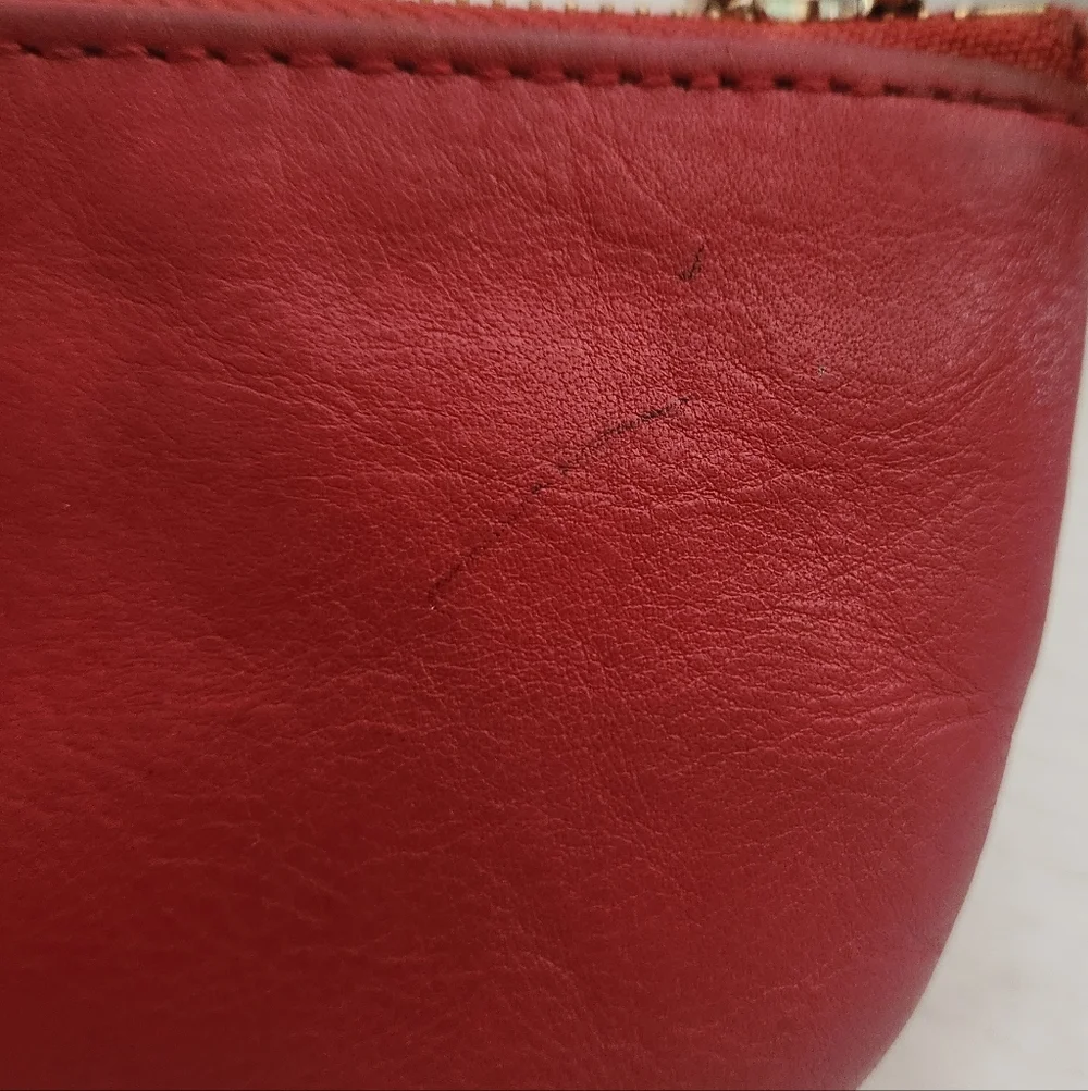 Rebecca Minkoff Zipper Case Red Heart Sunnies Sunglasses Pouch